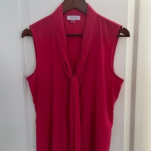 Calvin Klein Sleeveless Blouse
